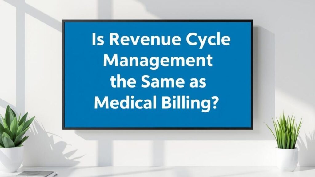 Is Revenue Cycle Management the Same as Medical Billing?